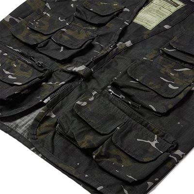 Kids Tactical Vest BTP BLACK KOMBAT KO-1014-BTPB 3