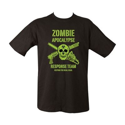 Zombie Apocalypse T-shirt BLACK