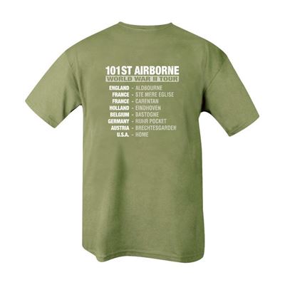 T-shirt AIRBORNE TOUR GREEN
