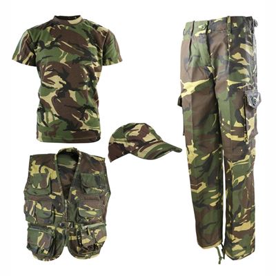 Kids camouflage EXPLORER ARMY KIT DPM