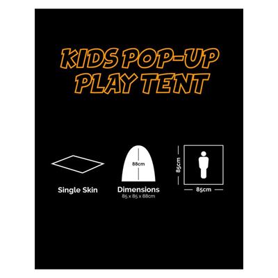 Kids Pop-Up Play Tent - BTP