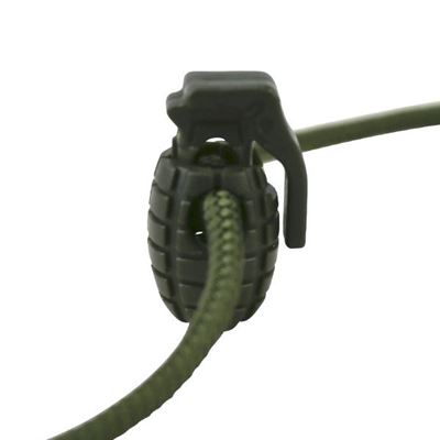 Grenade Cord Stoppers - OLIVE GREEN