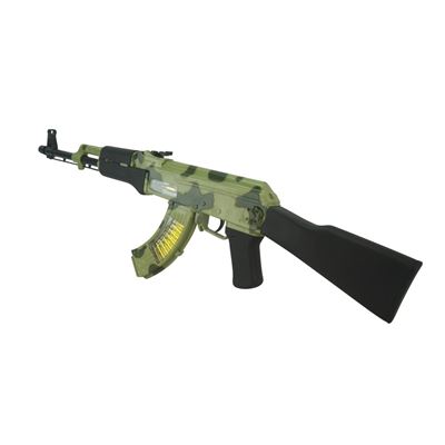 Plastic AK47 Toy Gun with Lights & Sound CAMO