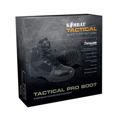 6 Inch Tactical Pro Boot Black