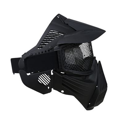 Full Face Mesh Mask BLACK