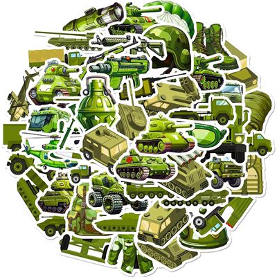 ARMY stickers, set of 50 pieces KOMBAT KO-2302-ARMY 3