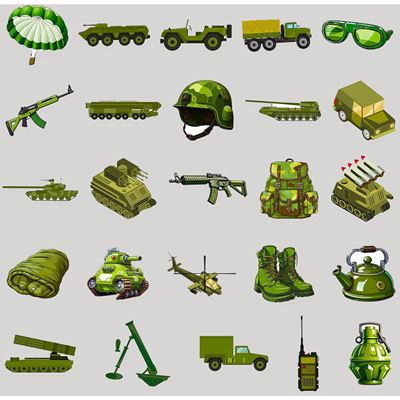 ARMY stickers, set of 50 pieces