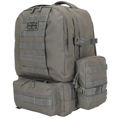 Back Expedition MOLLE 50 ltrs GUNMETAL GREY