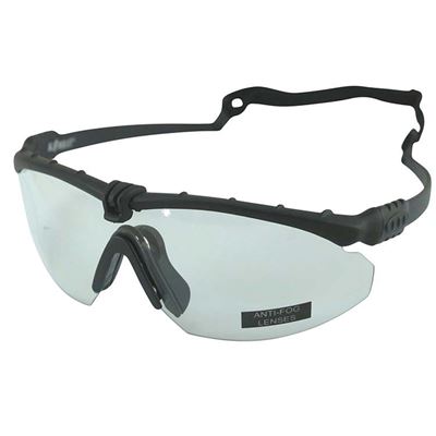 Ranger Glasses BLACK frame CLEAR lens