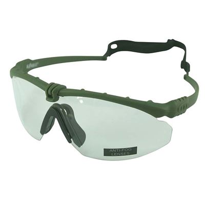 Ranger Glasses OLIVE GREEN frame CLEAR lens