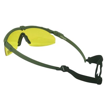 Ranger Glasses OLIVE GREEN frame YELLOW lens