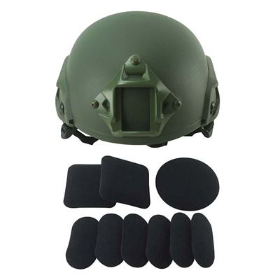 Helmet MICH 2000 Plastic OLIVE GREEN