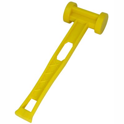 Plastic Mallet / Tent Peg Puller YELLOW