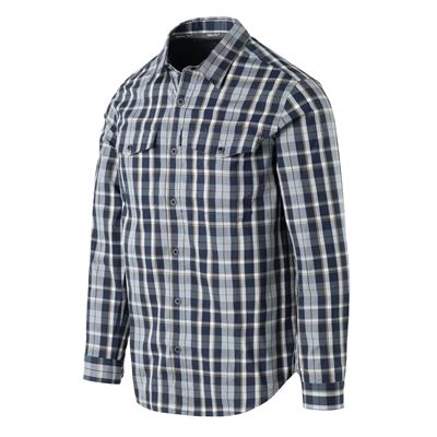 COVERT CONCEALED CARRY SHIRT CALM BLUE PLAID