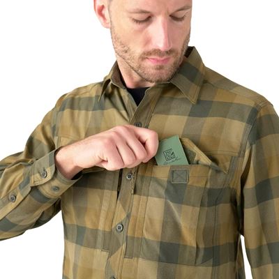 Shirt DEFENDER Mk.2 Nylon Sorona® long sleeve BAYOU MOSS Helikon-Tex® KO-DF2-NS-2S 12