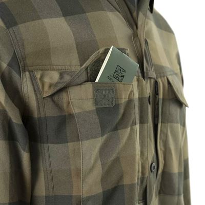 Shirt DEFENDER Mk.2 Nylon Sorona® long sleeve BAYOU MOSS Helikon-Tex® KO-DF2-NS-2S 7
