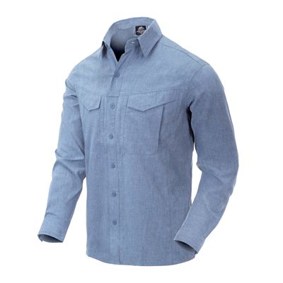 Shirt DEFENDER Mk.2 long sleeve LIGHT BLUE MELANGE