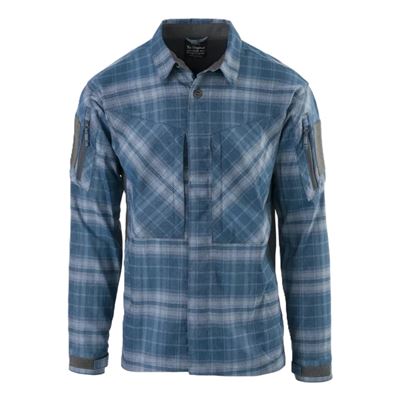 MBDU Shirt WESTERN BLUE PLAID