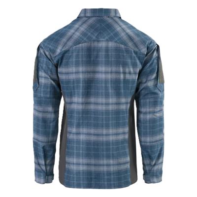 MBDU Shirt WESTERN BLUE PLAID
