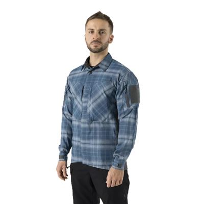 MBDU Shirt WESTERN BLUE PLAID