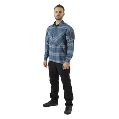 MBDU Shirt WESTERN BLUE PLAID