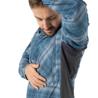 MBDU Shirt WESTERN BLUE PLAID