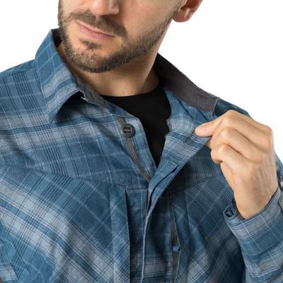 MBDU Shirt WESTERN BLUE PLAID