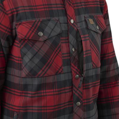 Winter Warden Shirt SLATE CRIMSON