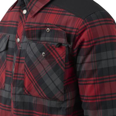 Winter Warden Shirt SLATE CRIMSON