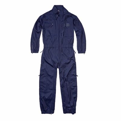 PILOT jumpsuit with full-length front zips NAVY