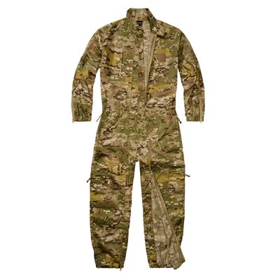 PILOT jumpsuit with full-length front zips TACTICAL CAMO