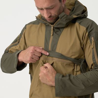 Jacket anorak TRACER COYOTE/TAIGA GREEN