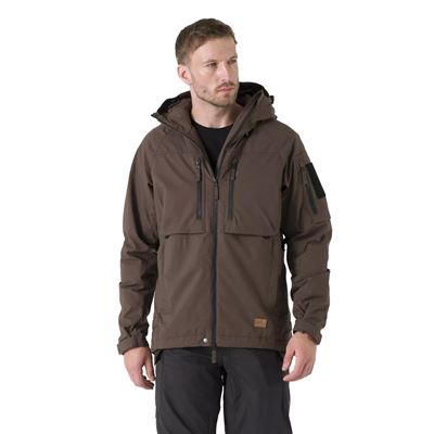 Jacket YUKON WINTER DuraCanvas® EARTH BROWN/BLACK