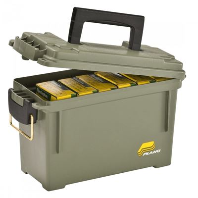 Ammo box .30 cal. PLANO plastic GREEN
