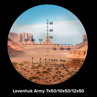 Binoculars 12x50 ARMY OLIV Levenhuk LE-81935 2