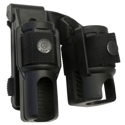 MOLLE rotational pouch for flashlight and pepper spray PLASTIC