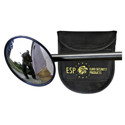 Tactical mirror for expandable baton 71 mm with pouch