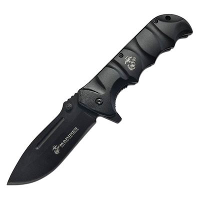 USMC Folding Knife BLACK