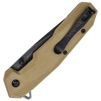 Folding Knife USMC 3007 TAN  M-A3007TN 2
