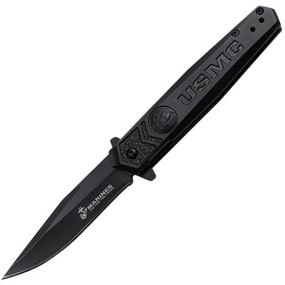 Folding Knife USMC 3009 BLACK