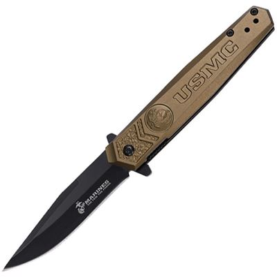 Folding Knife USMC 3009 COYOTE