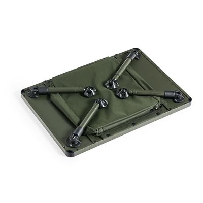Professional XL bivouac table with storage space