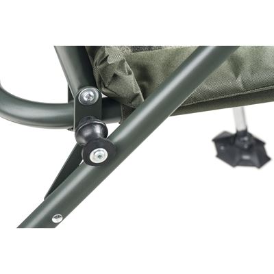 Reclining chair with telescopic legs CamoCODE Quattro