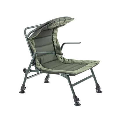 Chair with high backrest and telescopic legs Premium Long