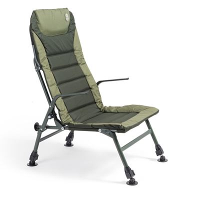 Chair with high backrest and telescopic legs Premium Long
