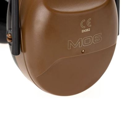Noise-canceling headphones M06A passive COYOTE