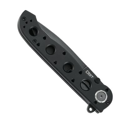 DEADBOLT® Folding Knife M16-03DB Plain Edge BLACK