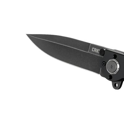 DEADBOLT® Folding Knife M16-03DB Plain Edge BLACK