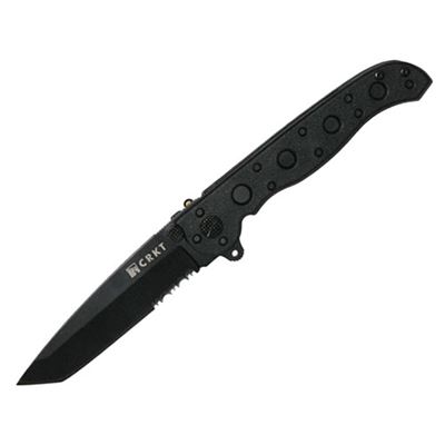 M16 folding knife-10KZ BLACK / ZYTEL CRKT