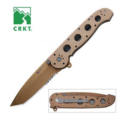 Folding knife M16-14D DESERT BIG DOG CRKT